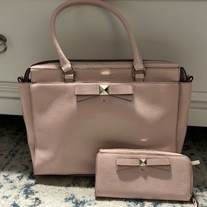 Kate Spade handbag & matching wallet
